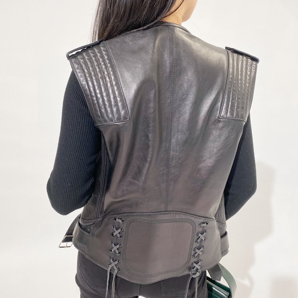 Saint Laurent Lamb Skin Vest - Picture 5 of 10